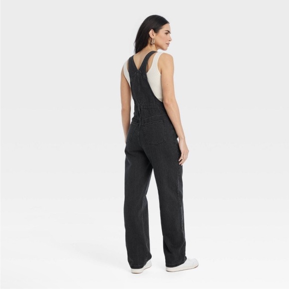 Women's 90's Baggy Jumpsuit - Universal Thread™ Black 14 - Picture 2 of 4